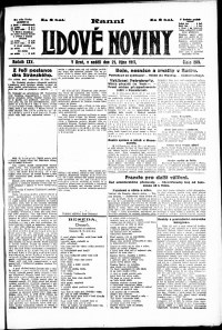 Lidov noviny z 21.10.1917, edice 1, strana 1