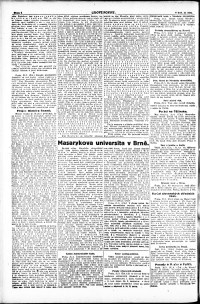 Lidov noviny z 22.1.1919, edice 1, strana 2