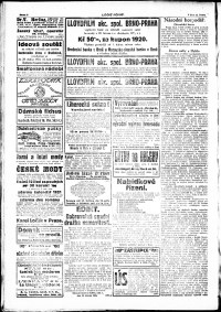 Lidov noviny z 22.3.1921, edice 1, strana 6