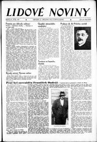 Lidov noviny z 22.3.1933, edice 2, strana 1