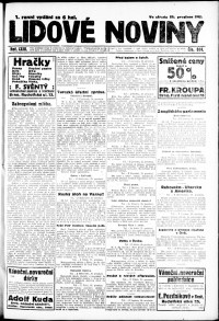 Lidov noviny z 22.12.1915, edice 2, strana 1