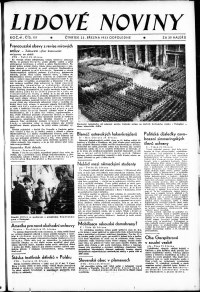 Lidov noviny z 23.3.1933, edice 2, strana 1