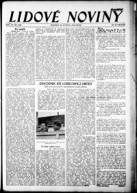 Lidov noviny z 23.5.1932, edice 1, strana 1