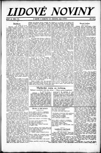 Lidov noviny z 23.6.1923, edice 2, strana 1