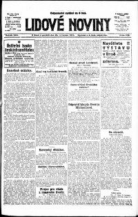Lidov noviny z 23.7.1917, edice 2, strana 1