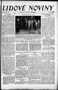 Lidov noviny z 23.9.1930, edice 2, strana 1