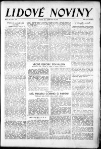 Lidov noviny z 23.9.1932, edice 1, strana 1