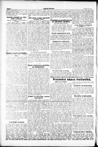 Lidov noviny z 23.10.1919, edice 1, strana 2