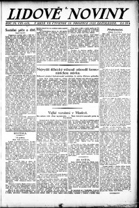 Lidov noviny z 23.12.1920, edice 2, strana 1
