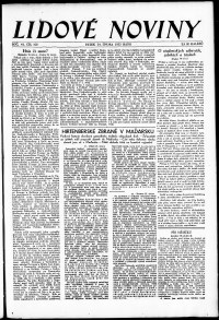 Lidov noviny z 24.2.1933, edice 2, strana 1