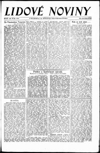 Lidov noviny z 24.3.1924, edice 2, strana 1