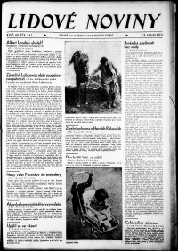 Lidov noviny z 24.5.1932, edice 2, strana 1