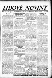 Lidov noviny z 24.6.1920, edice 2, strana 1