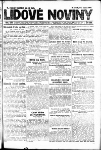 Lidov noviny z 24.8.1917, edice 2, strana 1