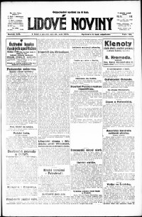 Lidov noviny z 24.9.1917, edice 2, strana 1