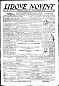 Lidov noviny z 24.9.1920, edice 2, strana 1