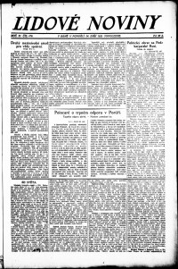 Lidov noviny z 24.9.1923, edice 2, strana 1
