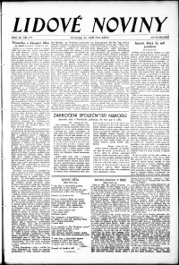 Lidov noviny z 24.9.1931, edice 2, strana 1