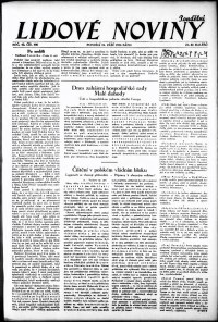 Lidov noviny z 24.9.1934, edice 1, strana 1