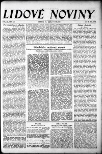Lidov noviny z 24.10.1934, edice 1, strana 1