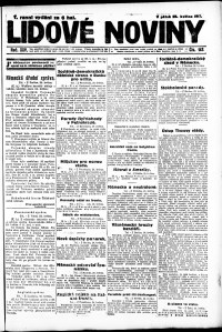 Lidov noviny z 25.5.1917, edice 2, strana 1