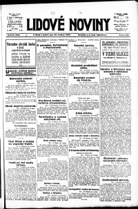 Lidov noviny z 25.5.1917, edice 3, strana 1