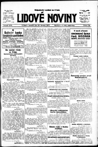 Lidov noviny z 25.6.1917, edice 2, strana 1