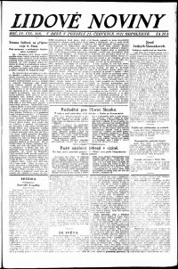 Lidov noviny z 25.7.1921, edice 2, strana 1
