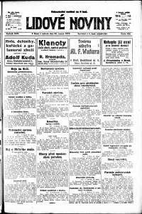 Lidov noviny z 25.8.1917, edice 3, strana 1