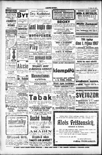 Lidov noviny z 25.9.1917, edice 1, strana 4