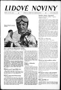 Lidov noviny z 25.9.1931, edice 2, strana 1
