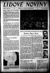 Lidov noviny z 25.9.1933, edice 2, strana 1