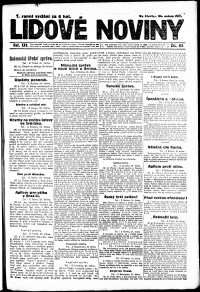 Lidov noviny z 26.4.1917, edice 2, strana 1