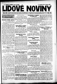 Lidov noviny z 26.5.1917, edice 2, strana 1