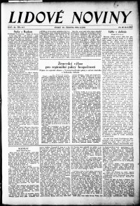 Lidov noviny z 26.6.1934, edice 1, strana 1