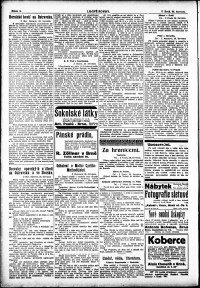 Lidov noviny z 26.7.1914, edice 1, strana 4