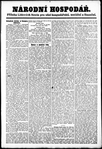 Lidov noviny z 26.7.1914, edice 2, strana 1