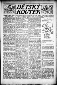 Lidov noviny z 26.7.1922, edice 1, strana 11