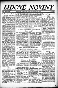 Lidov noviny z 26.7.1922, edice 2, strana 1