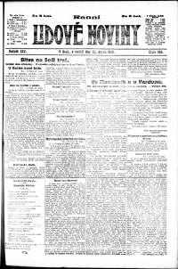 Lidov noviny z 26.8.1917, edice 1, strana 1