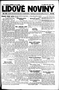 Lidov noviny z 26.8.1917, edice 2, strana 1