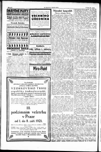 Lidov noviny z 26.8.1921, edice 1, strana 6