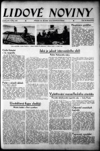 Lidov noviny z 26.10.1934, edice 2, strana 1
