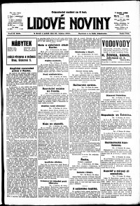 Lidov noviny z 27.4.1917, edice 3, strana 1