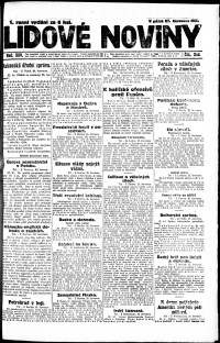 Lidov noviny z 27.7.1917, edice 2, strana 1