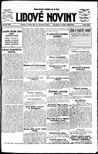 Lidov noviny z 27.7.1917, edice 3, strana 1