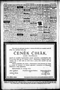 Lidov noviny z 27.7.1922, edice 1, strana 12
