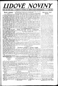 Lidov noviny z 27.8.1920, edice 2, strana 1