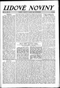 Lidov noviny z 28.4.1923, edice 2, strana 1