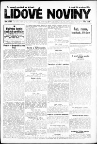 Lidov noviny z 28.12.1915, edice 2, strana 1